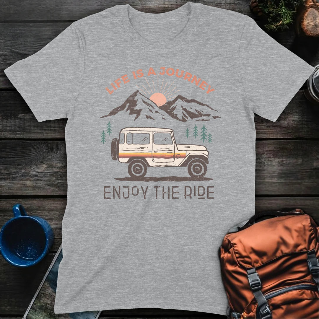 Life Is A Journey Enjoy Ride - Sport Grey
