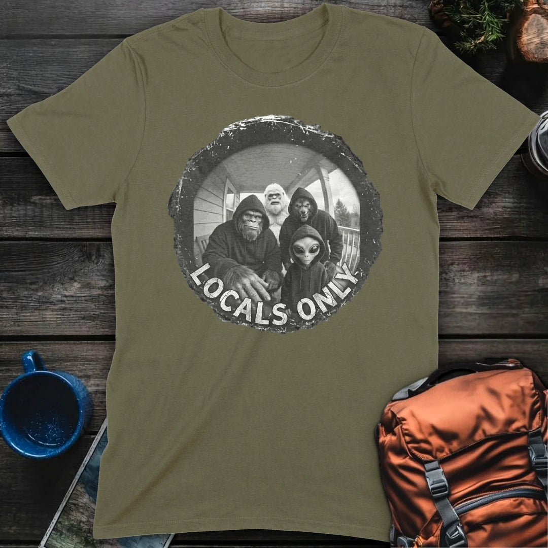 Locals Only - Military Green