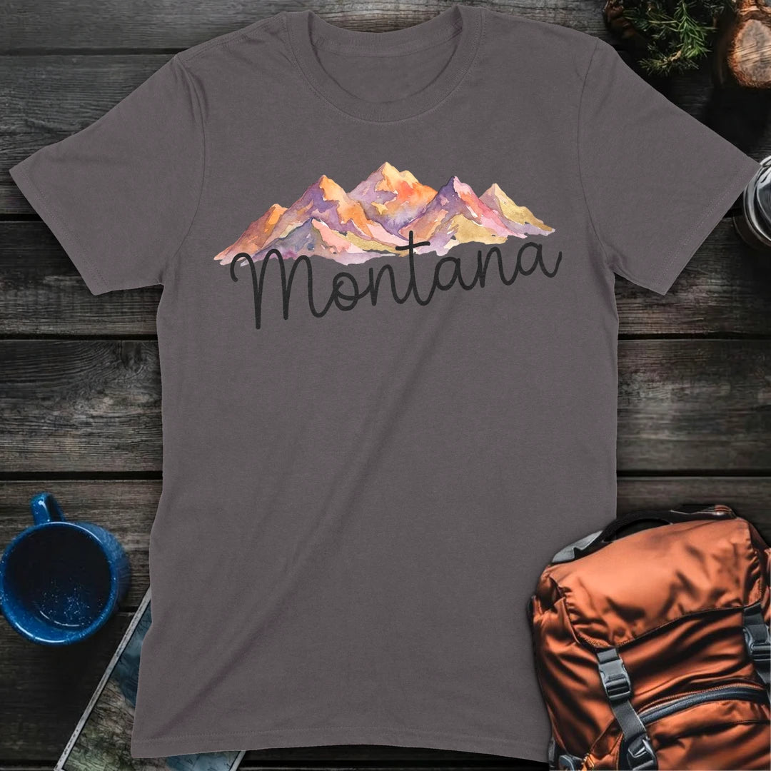 Montana Peaks - Charcoal
