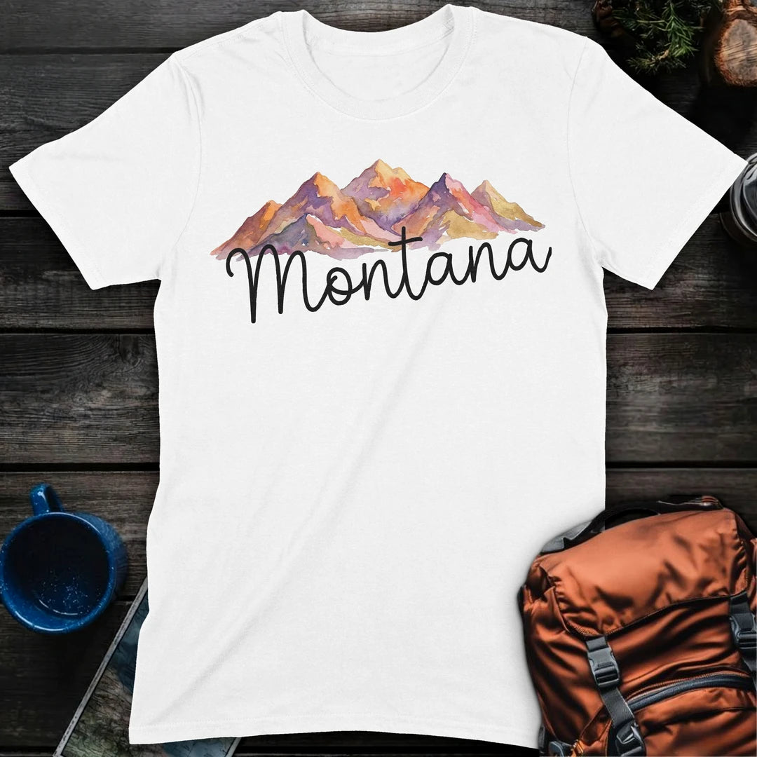 Montana Peaks - White
