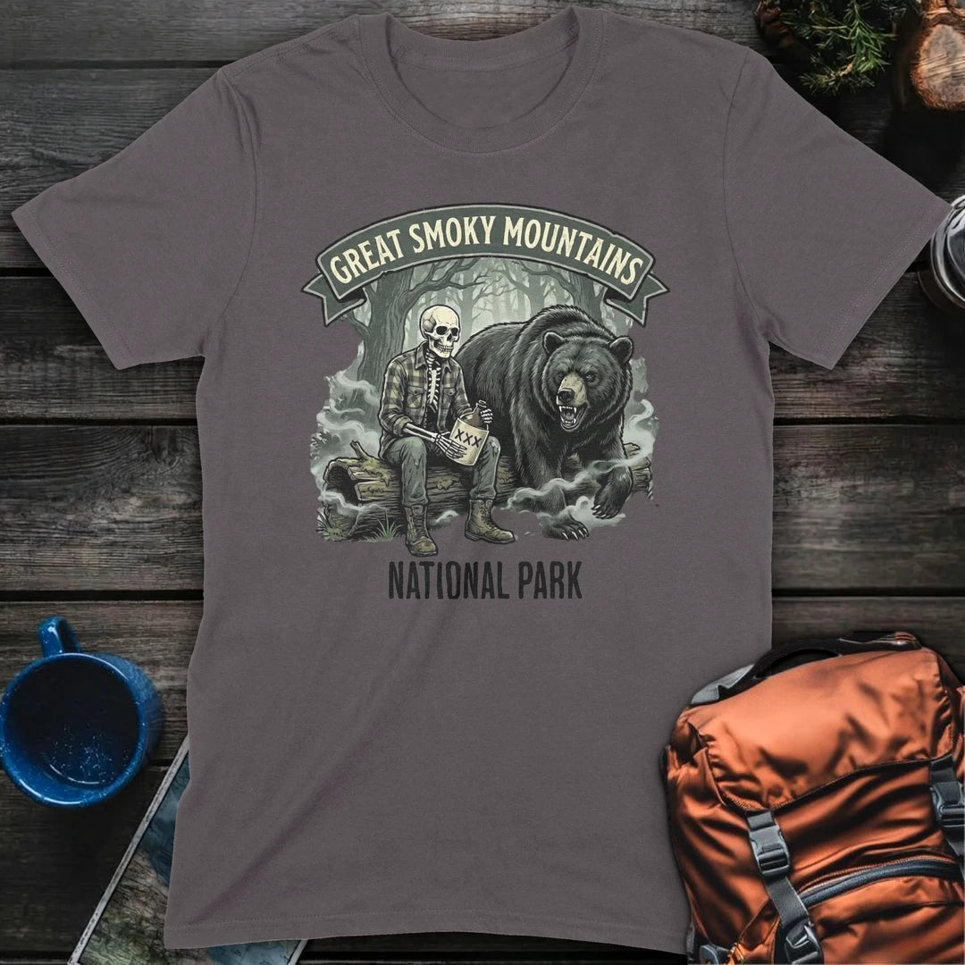 Moonshine Mauling - Great Smoky Mountains - Charcoal