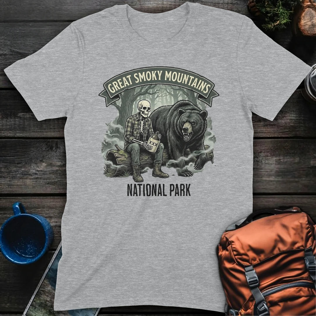 Moonshine Mauling - Great Smoky Mountains - Sport Grey