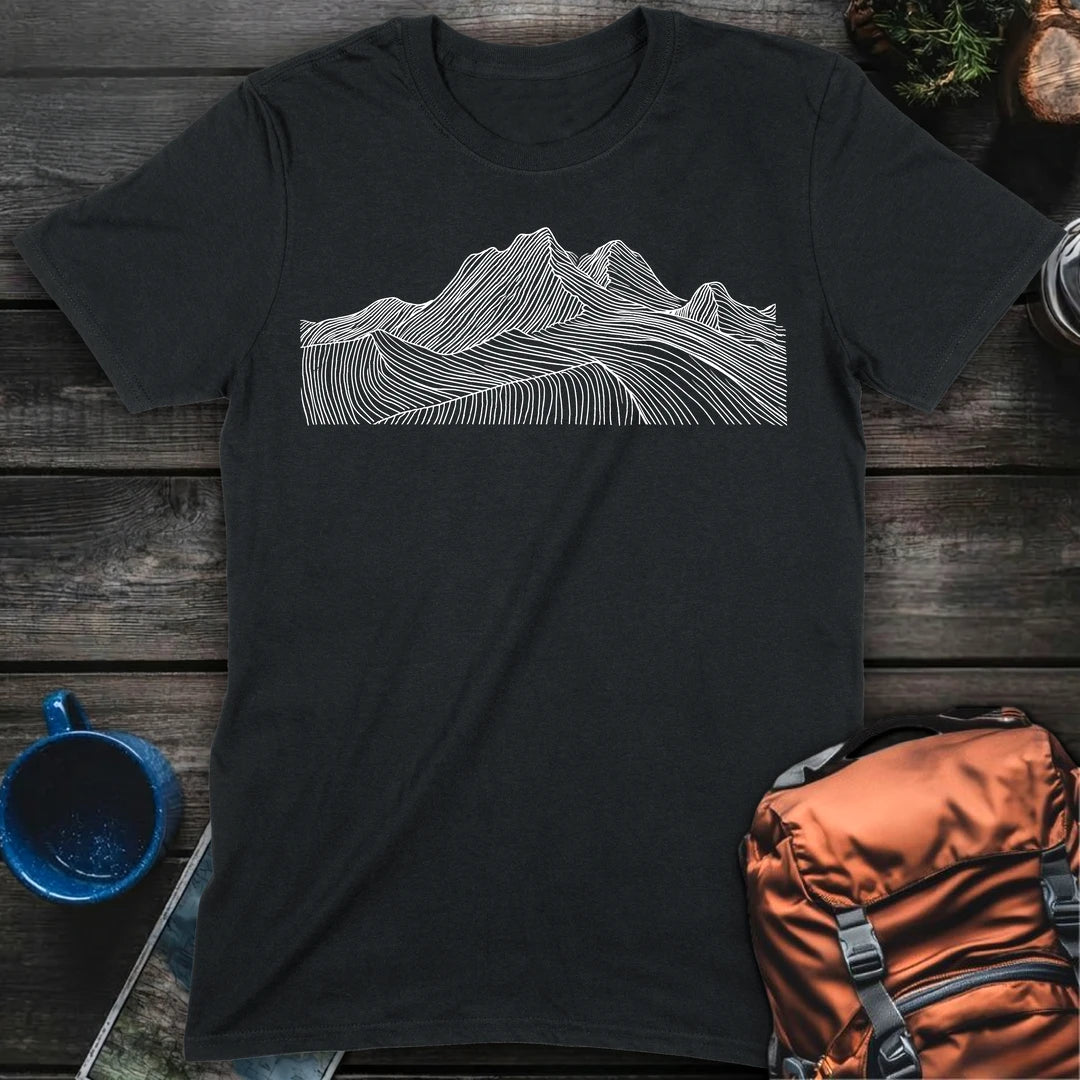Mountain Contour - Black