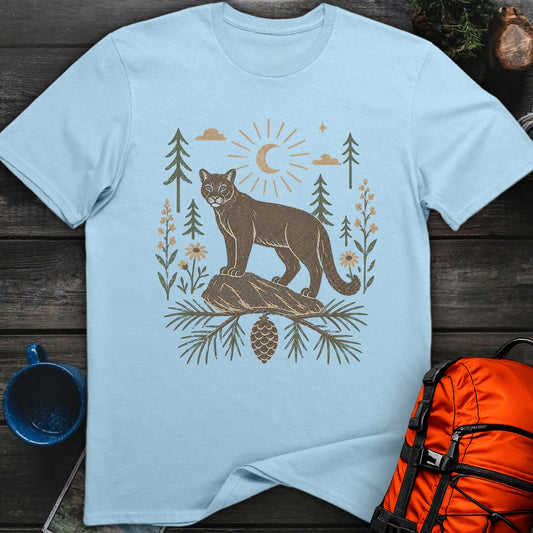 Mountain Lion - Light Blue