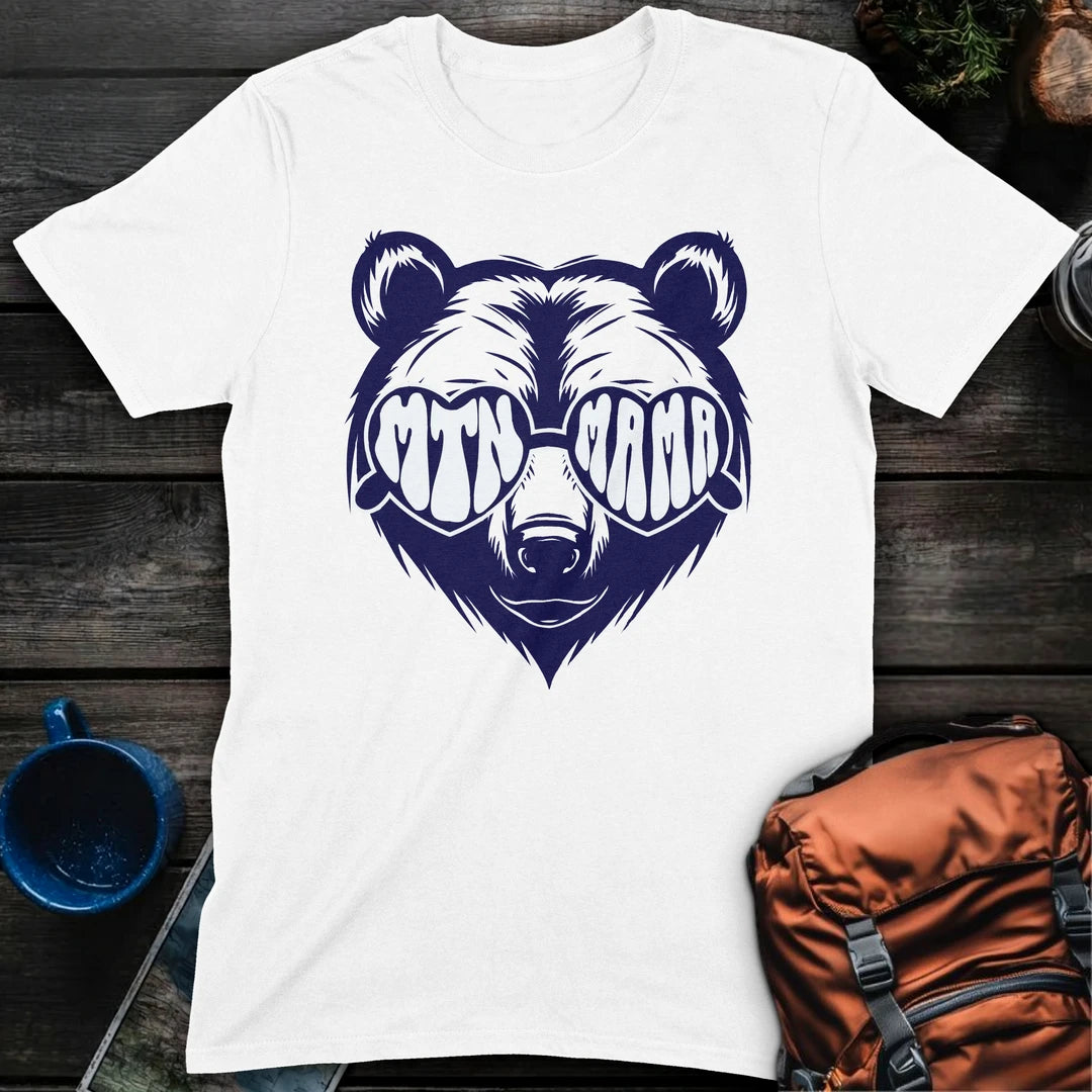 Mountain Mama Bear - White
