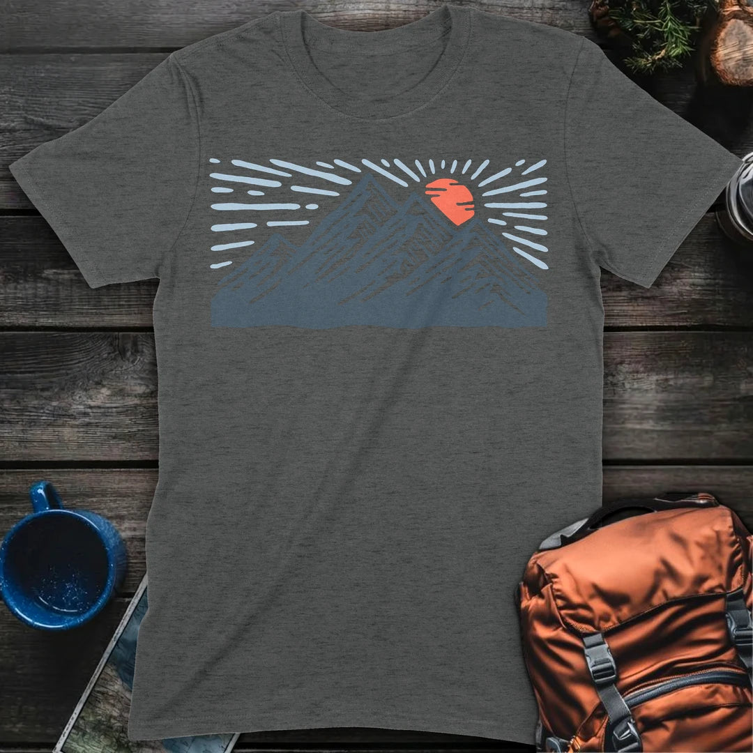 Mountain Scape - Dark Heather