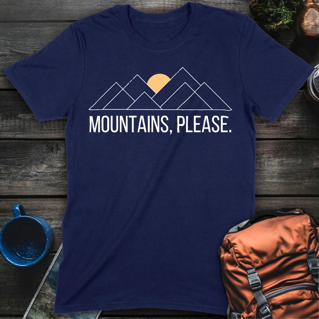 Mountains Please - Navy