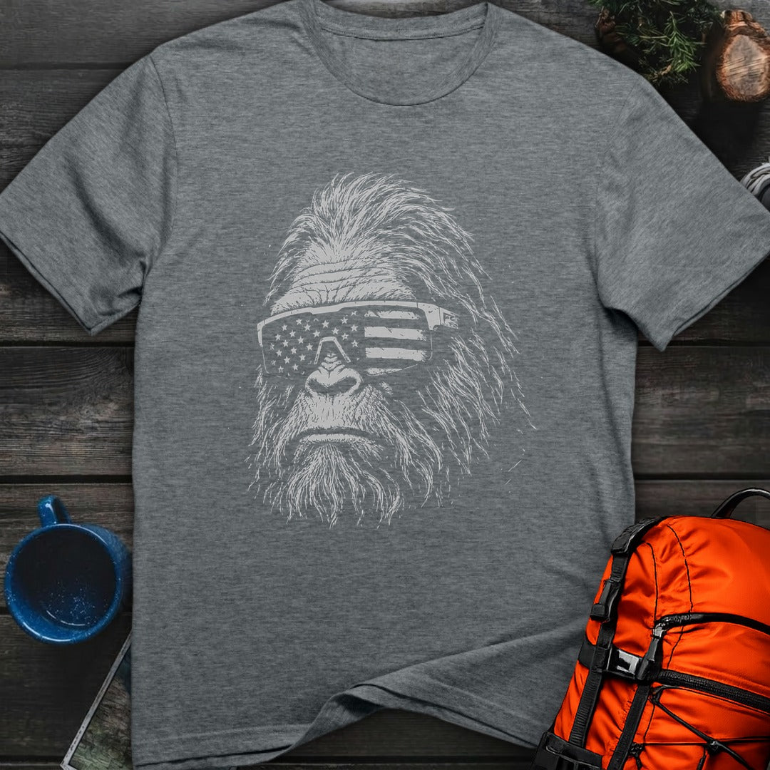 Murica Squatch - Dark Heather