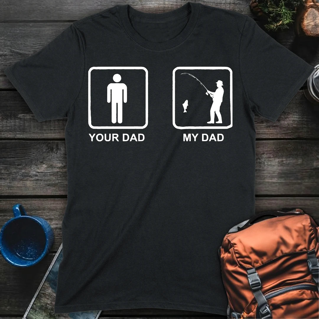 My Dad Fisherman - Black