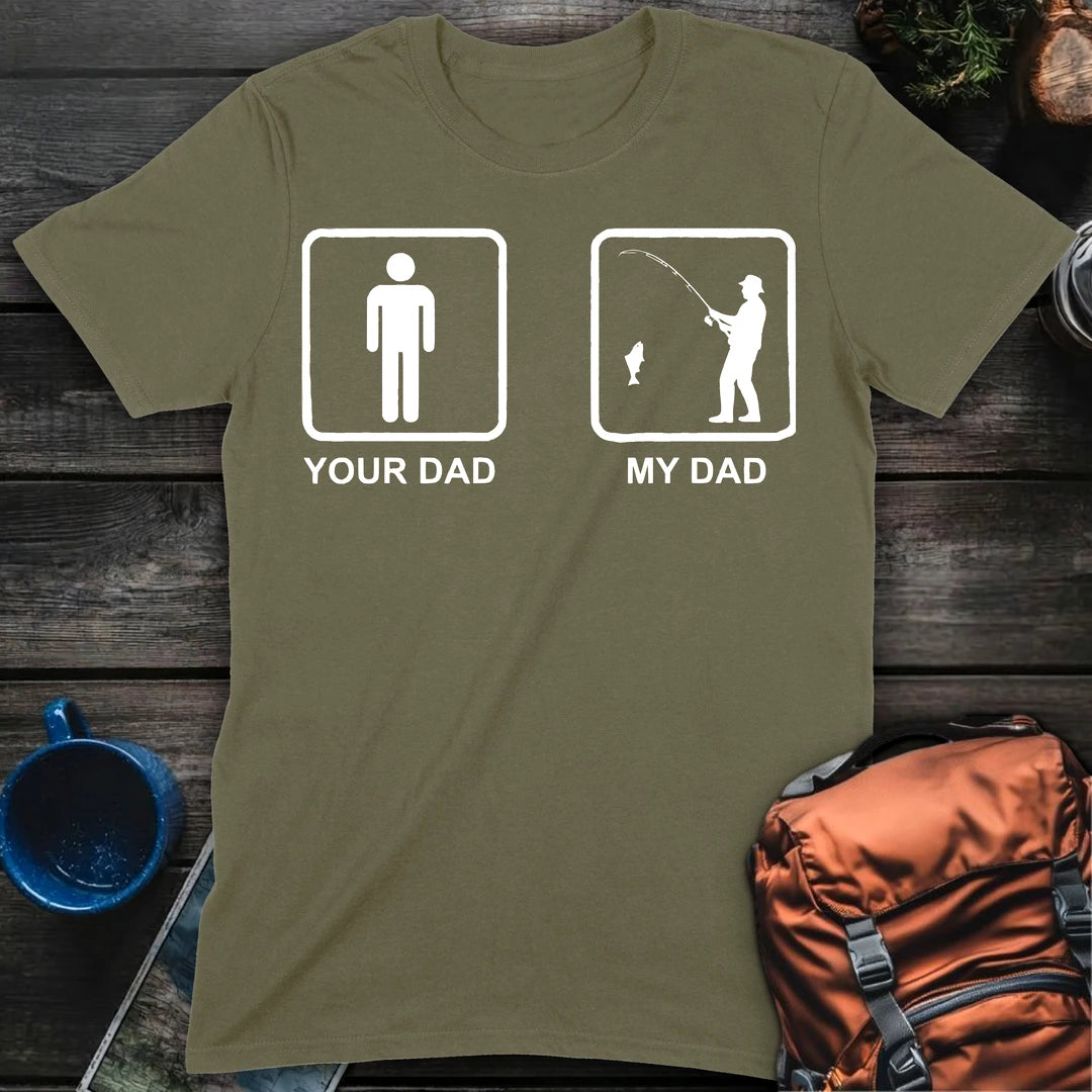 My Dad Fisherman - Military Green