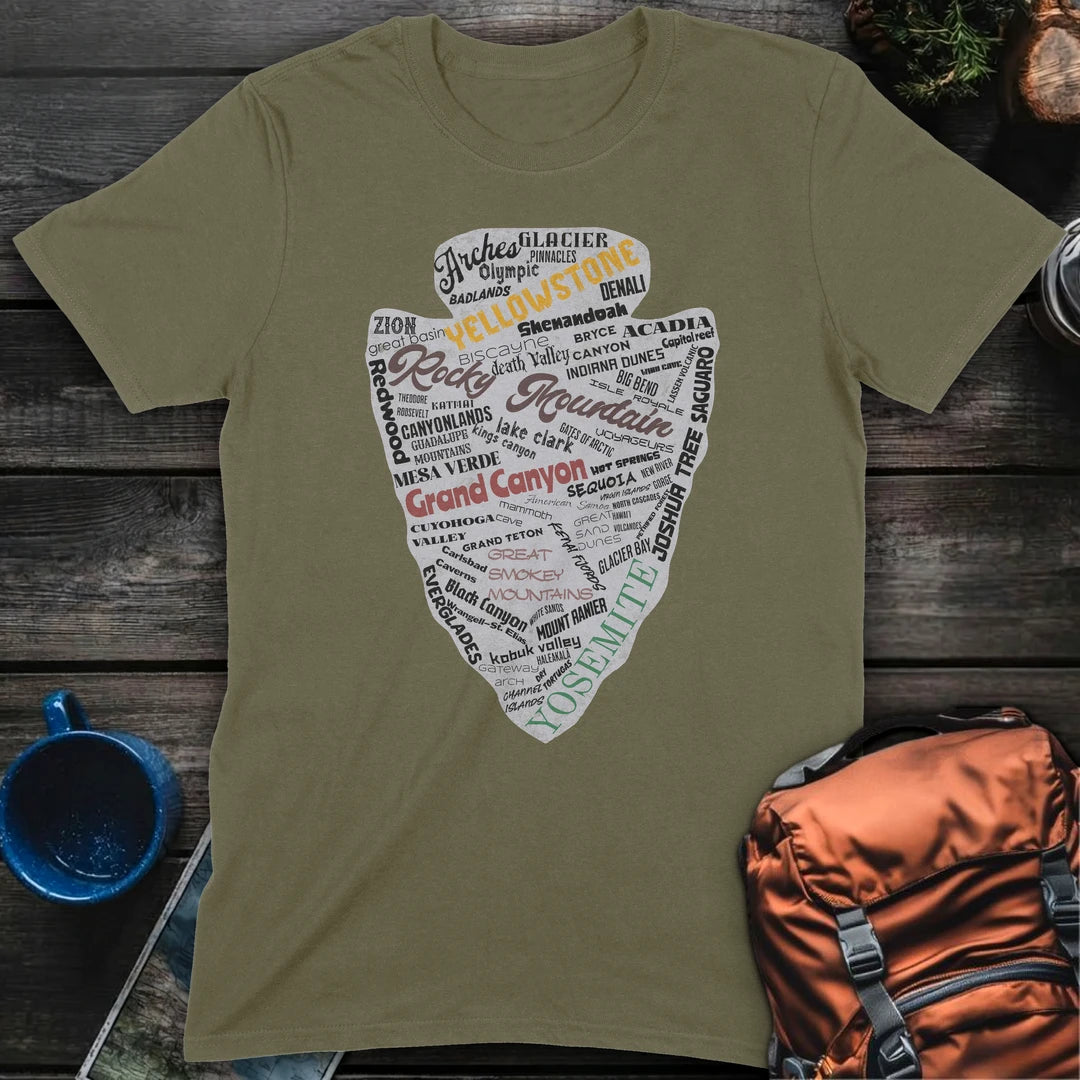 National Parks Collection - Military Green