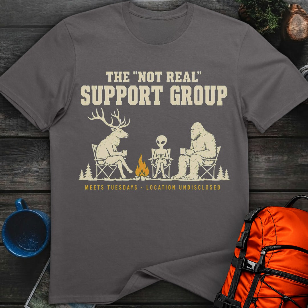Not Real Support Group - Charcoal