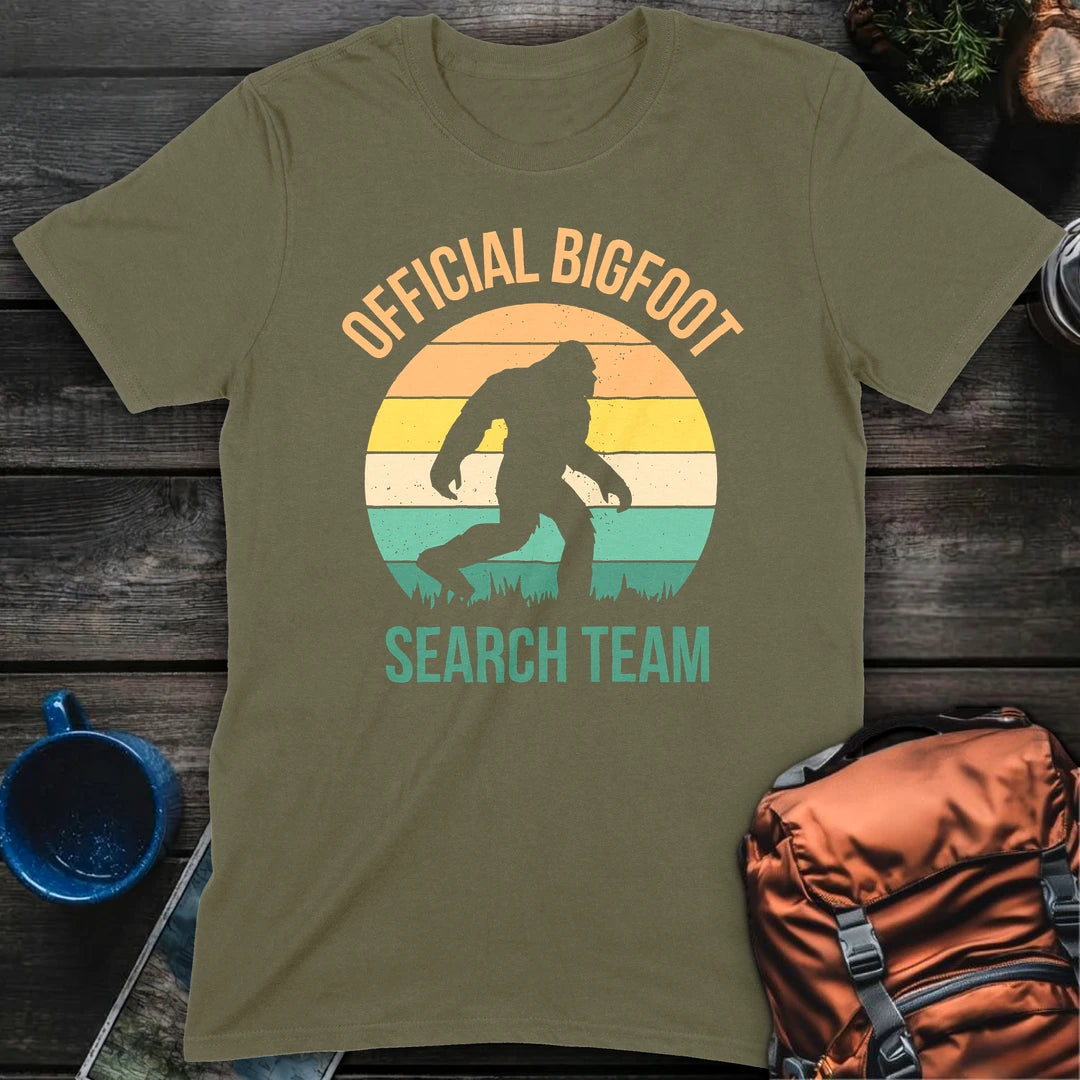 Official Bigfoot Search Team - Military Green