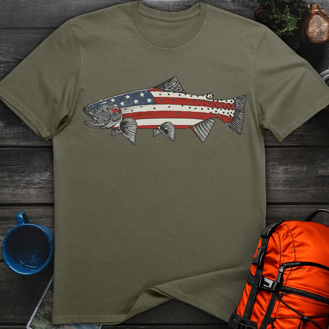 Patriot Trout - Military Green