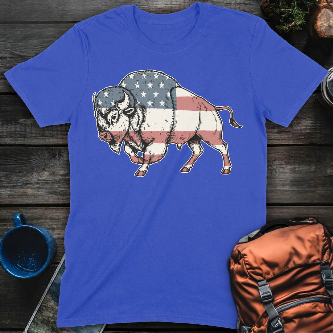 Patriotic Bison - Royal