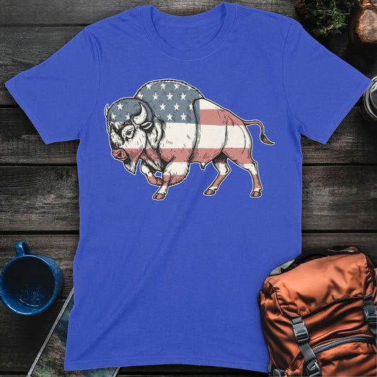 Patriotic Bison - Royal