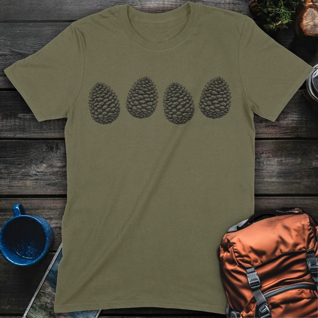 Pine Cones - Military Green