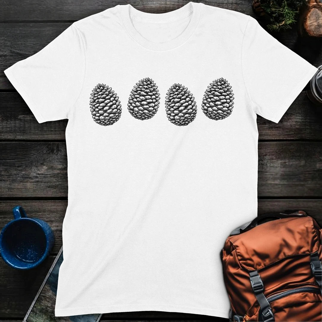 Pine Cones - White