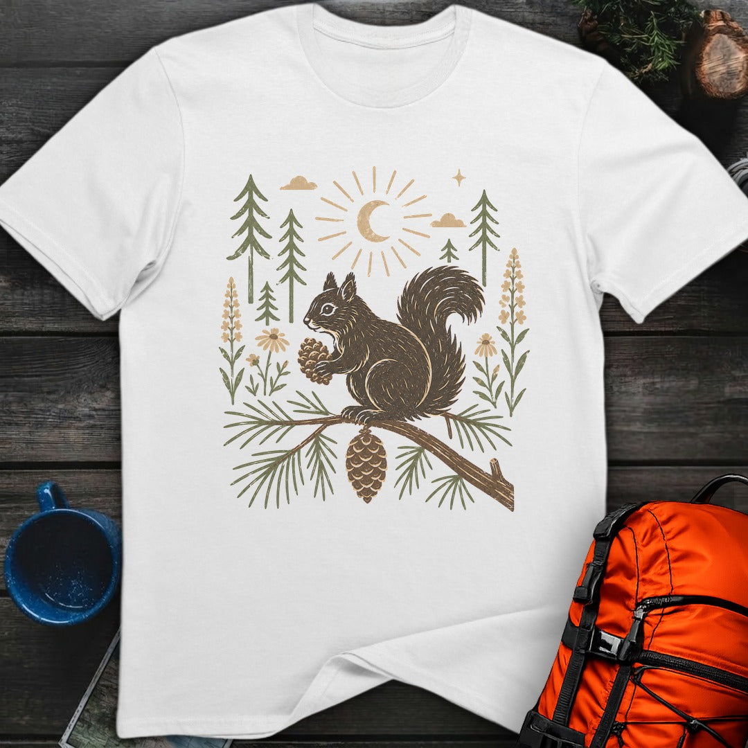 Pine Squirrel - White