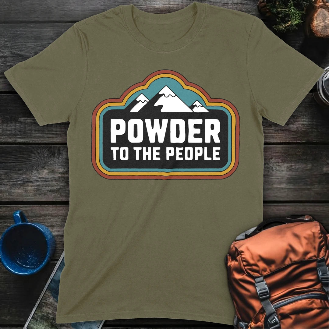 Powder To The People - Military Green