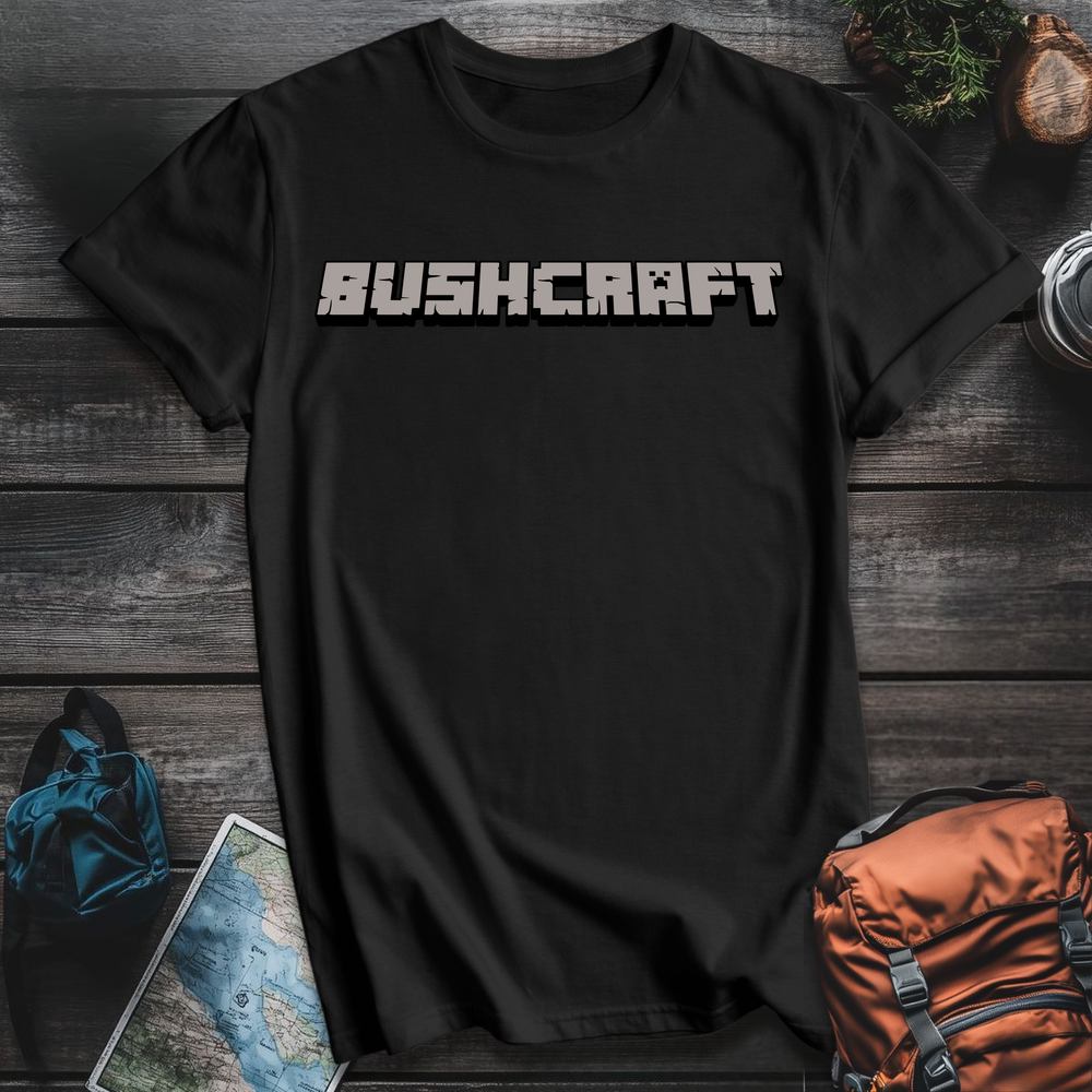 Printify T-Shirt Black / S Bushcraft T-Shirt
