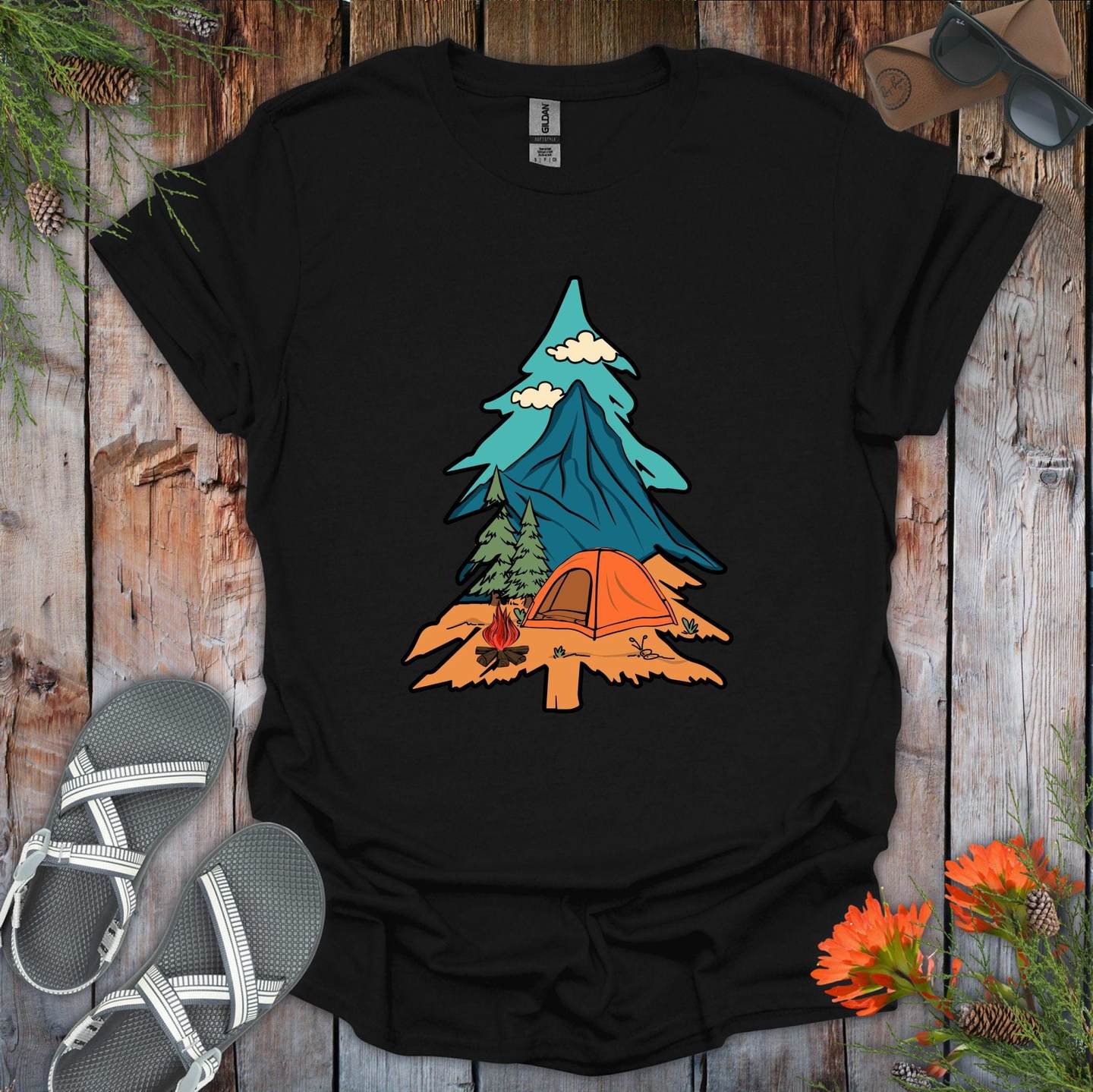 Camping Pine T-Shirt