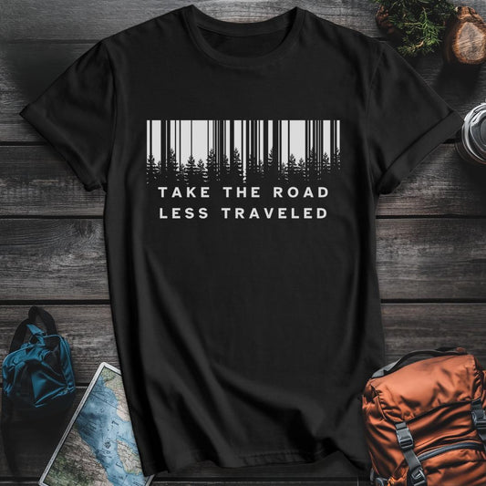 Printify T-Shirt Black / S Hidden Trail T-Shirt