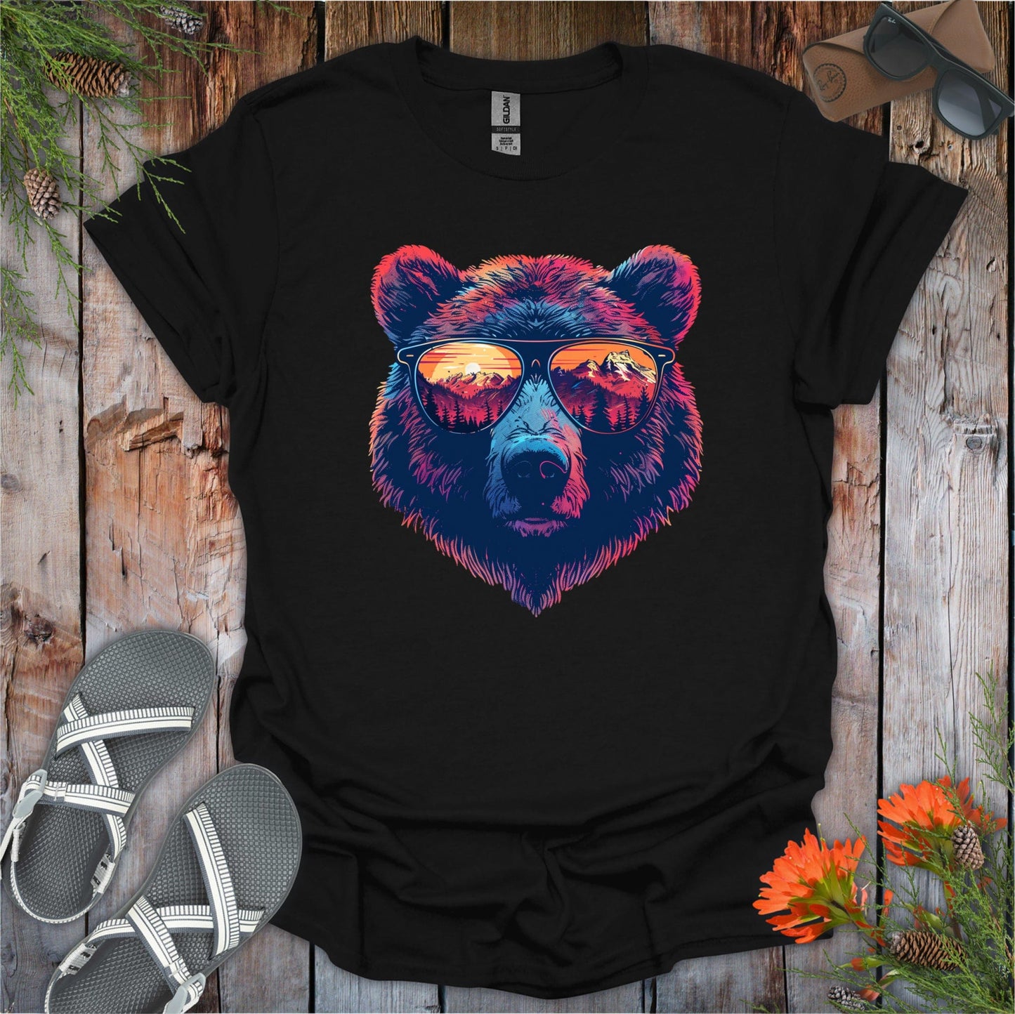 Sunset Bear T-Shirt