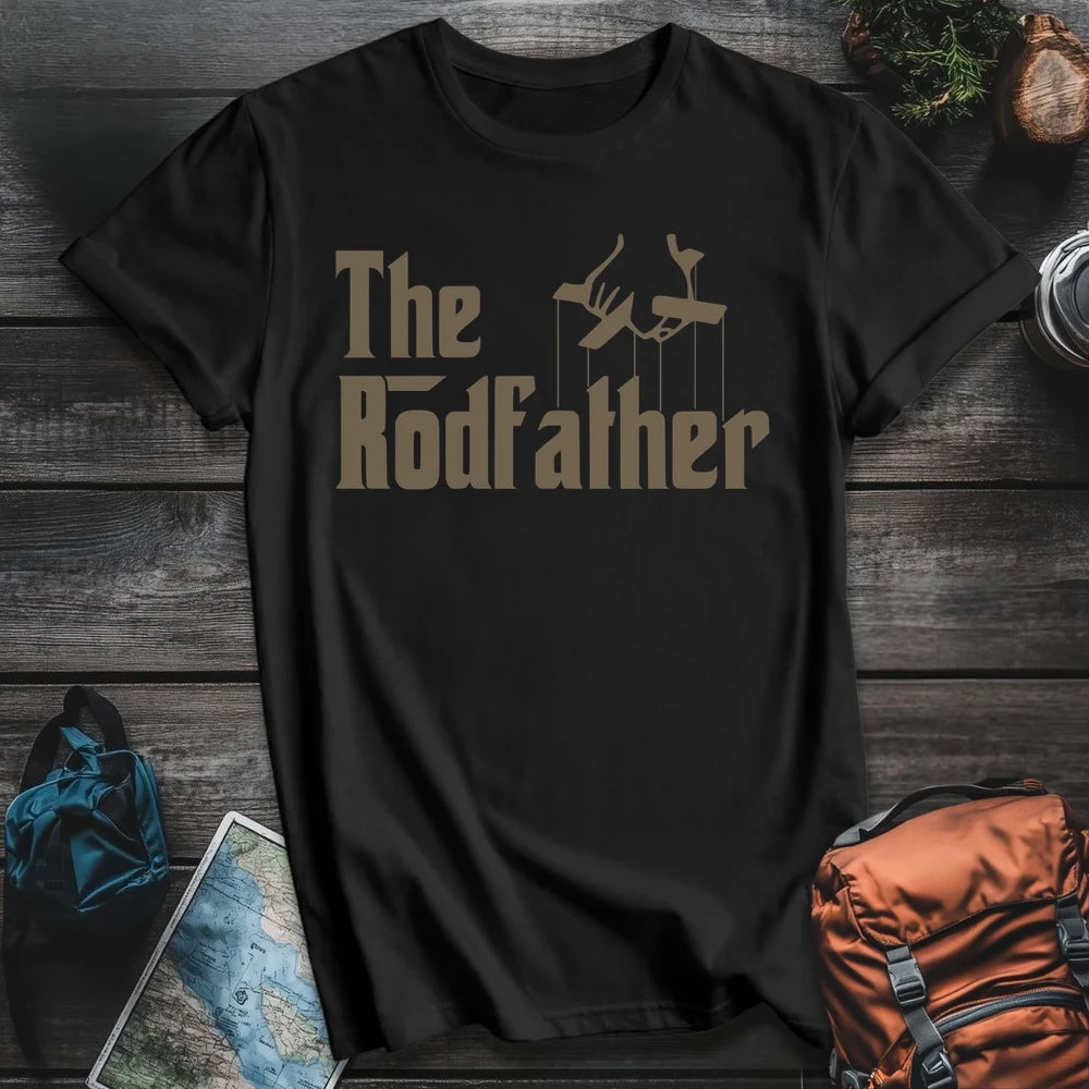 Printify T-Shirt Black / S The Rodfather Alternate T-Shirt