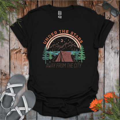 Under the Stars Away From City T-Shirt