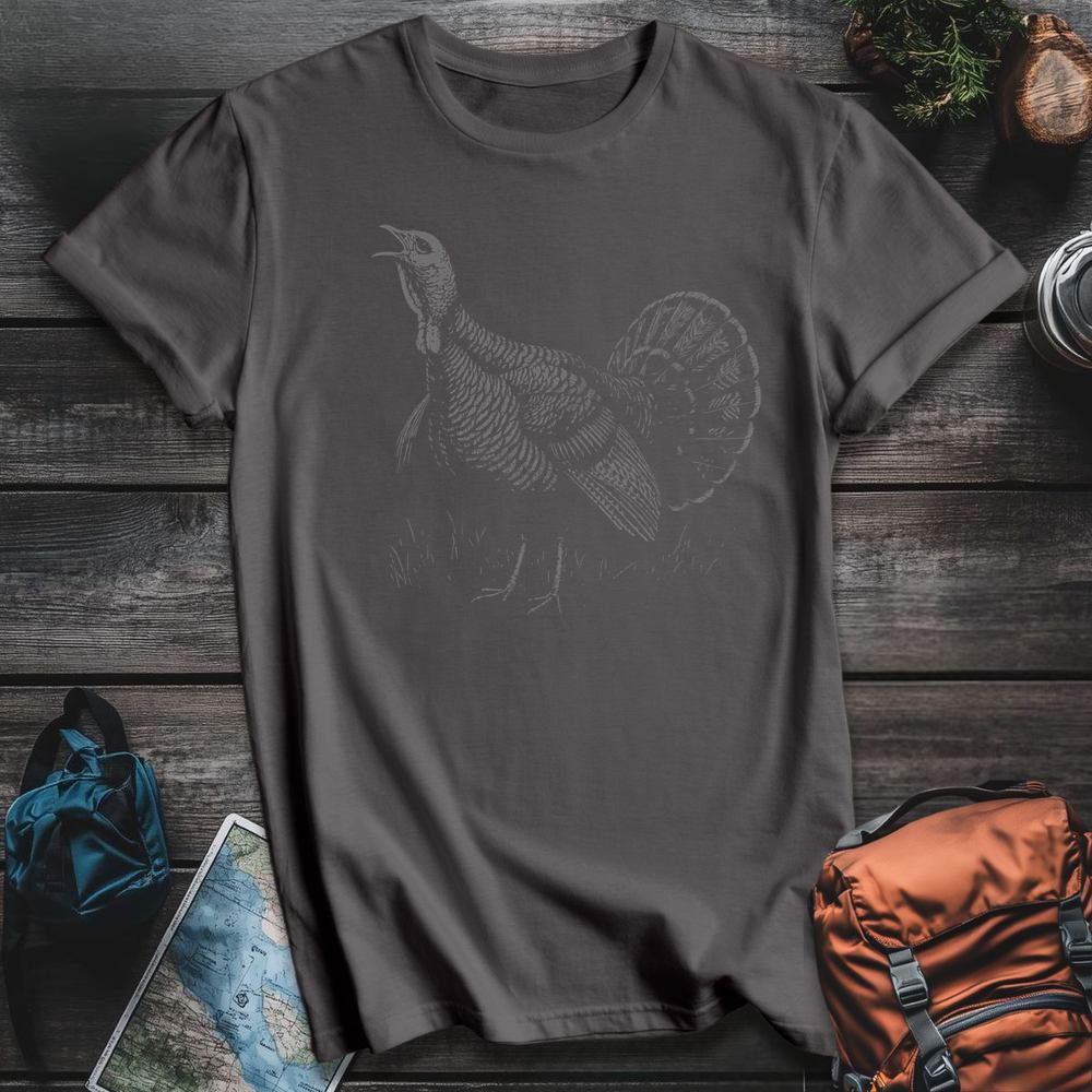Printify T-Shirt Charcoal / S Gobbler T-Shirt