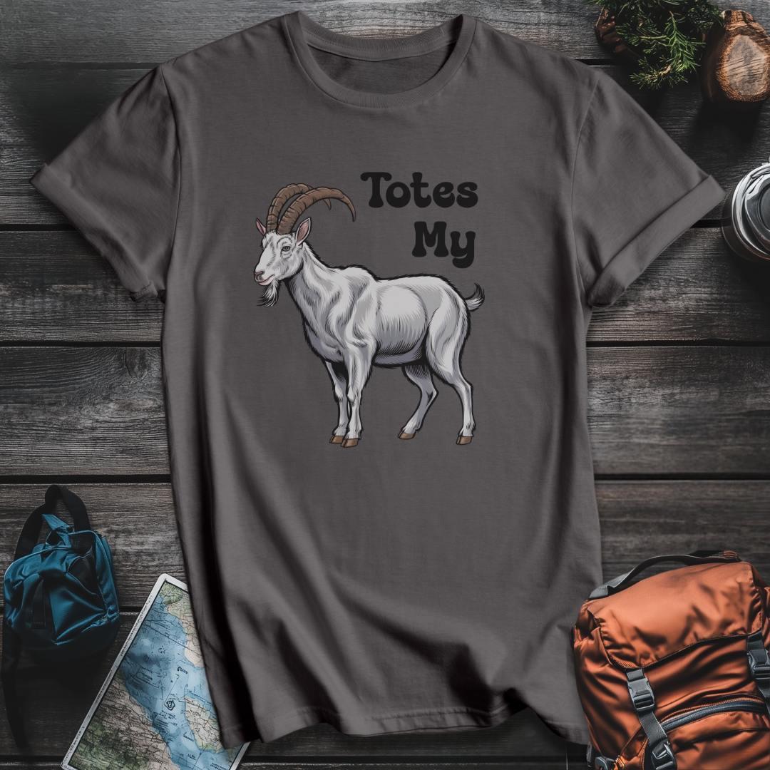 Printify T-Shirt Charcoal / S Totes My Goat T-Shirt