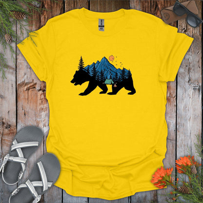 Bear Camp Scene T-Shirt