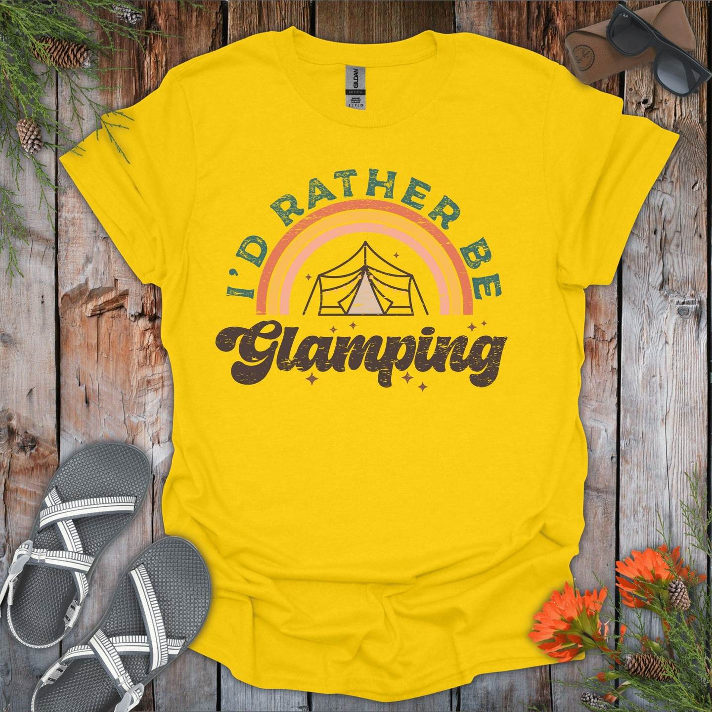 I'd Rather Be Glamping T-Shirt