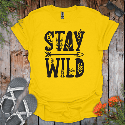 Printify T-Shirt Daisy / S Stay Wild T-Shirt