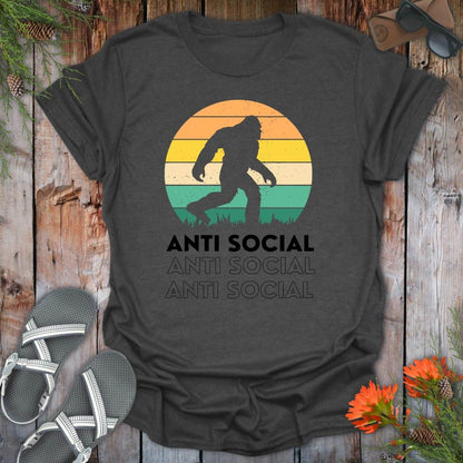 Bigfoot Anti Social T-Shirt