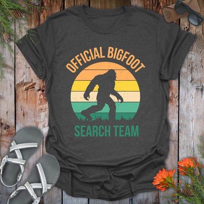 Official Bigfoot Search Team T-Shirt