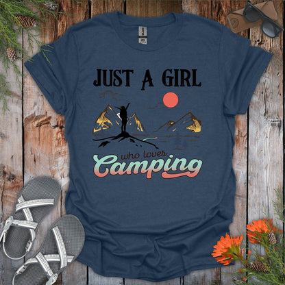 Just A Girl Who Loves Camping T-Shirt