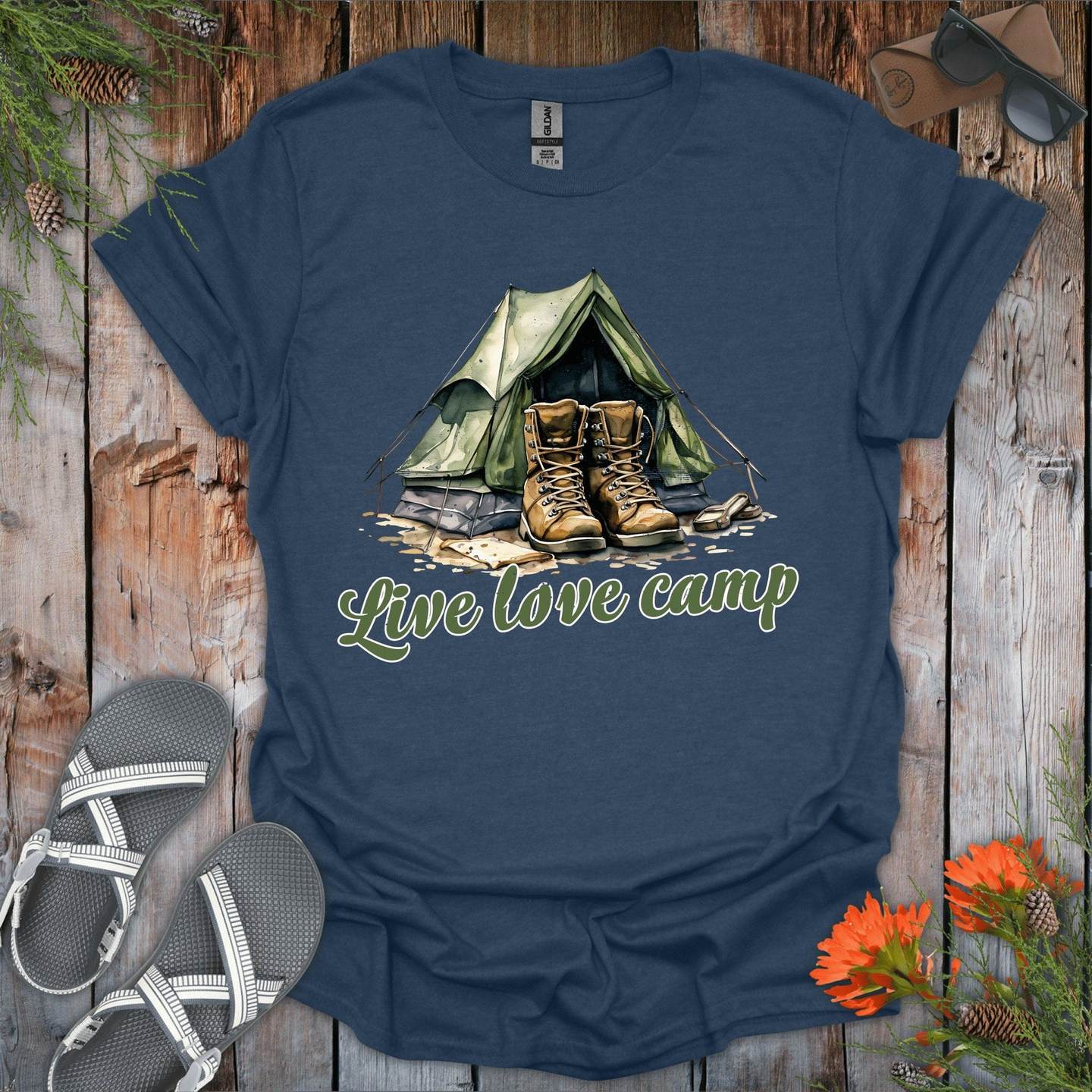 Live, Love, Camp T-Shirt