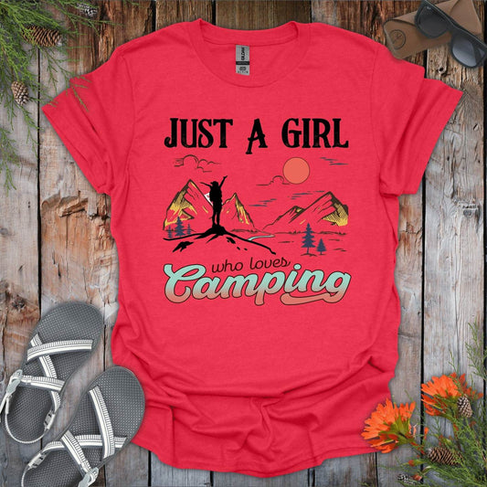 Just A Girl Who Loves Camping T-Shirt