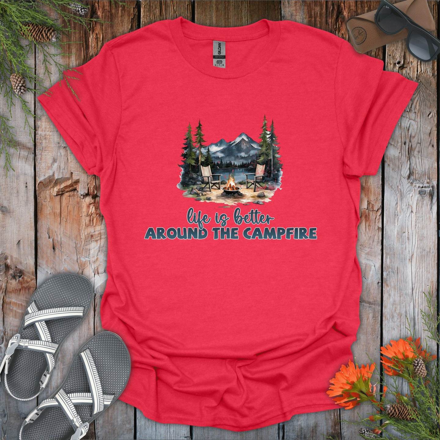 Life Better Campfire Alternate T-Shirt