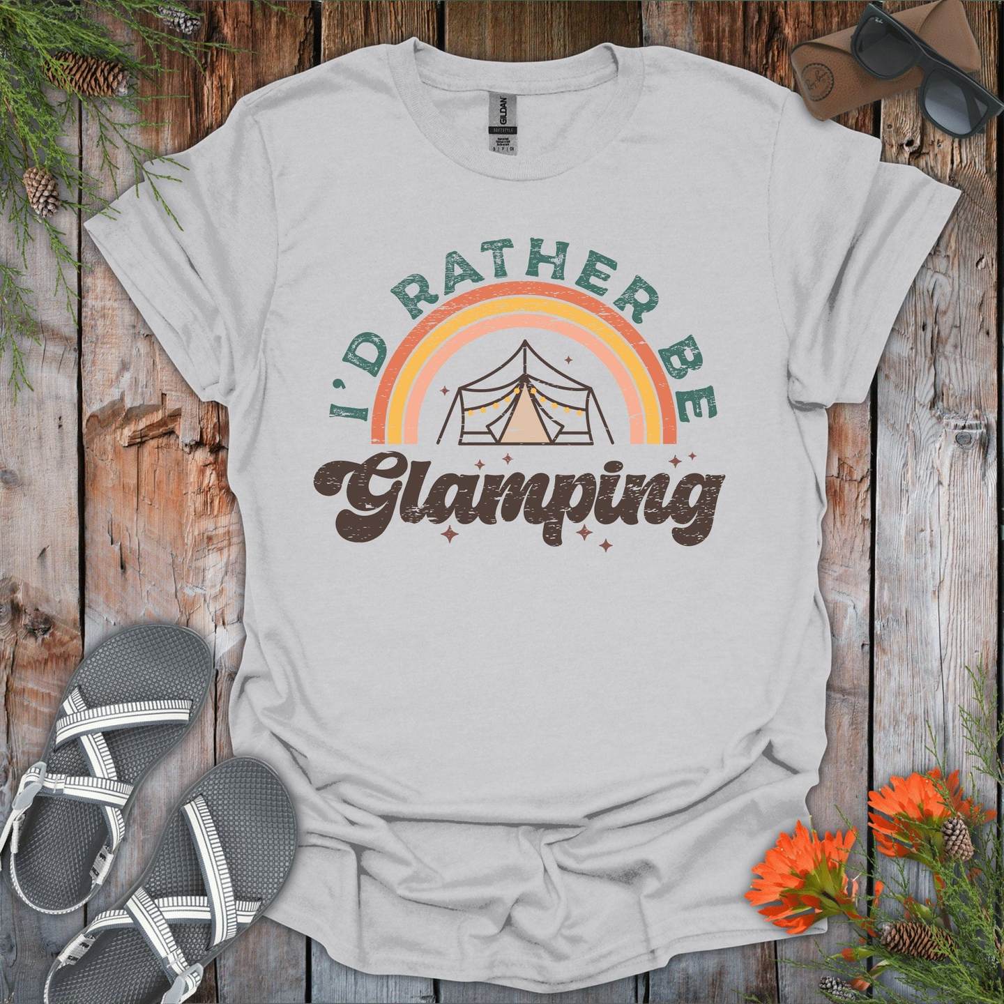 I'd Rather Be Glamping T-Shirt