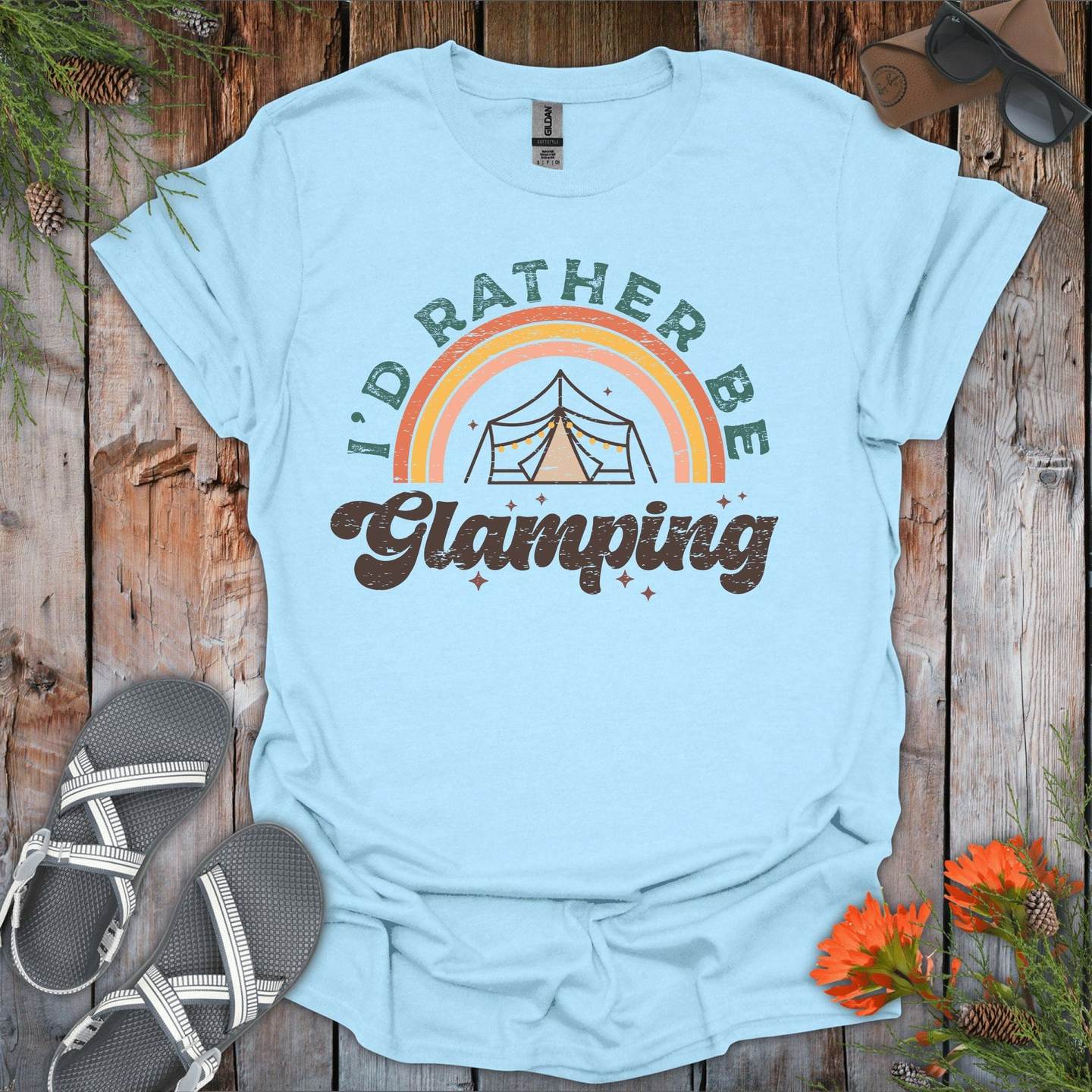 I'd Rather Be Glamping T-Shirt