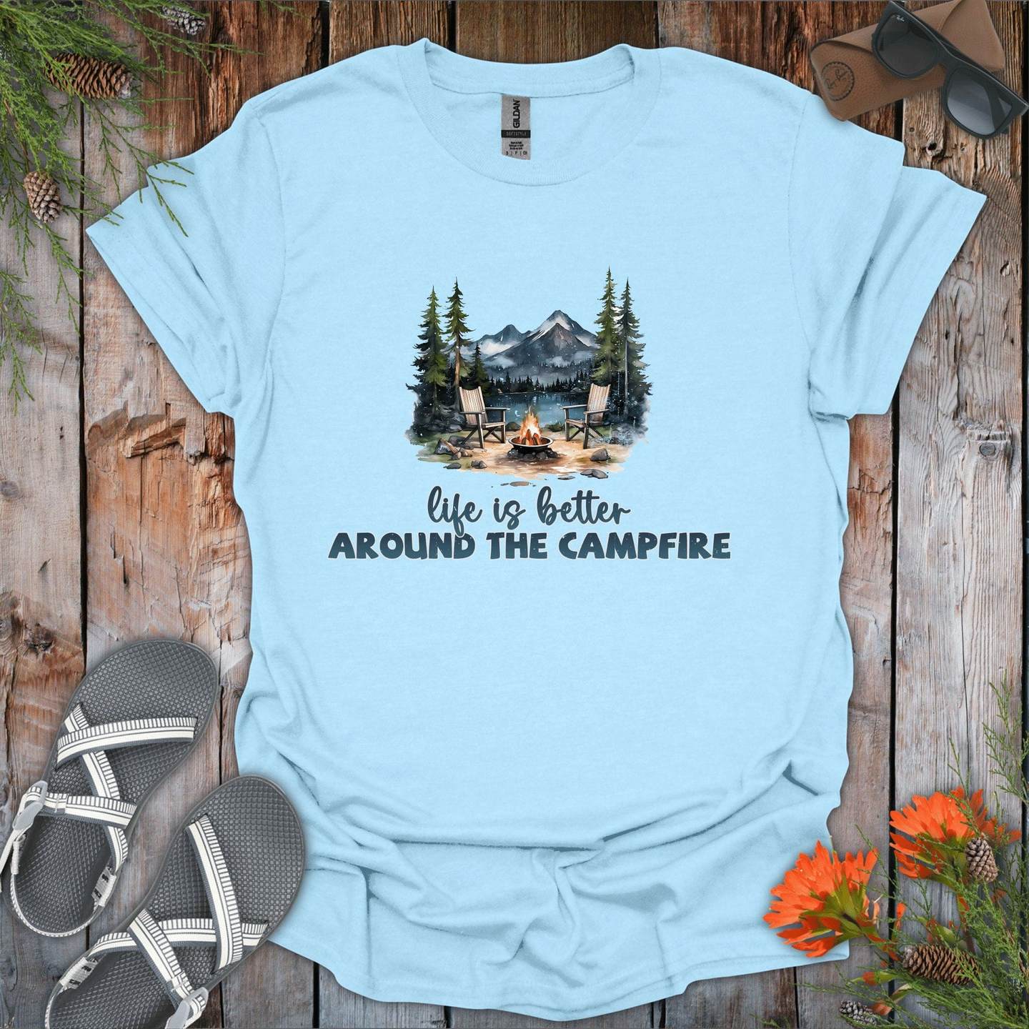 Life Better Campfire Alternate T-Shirt