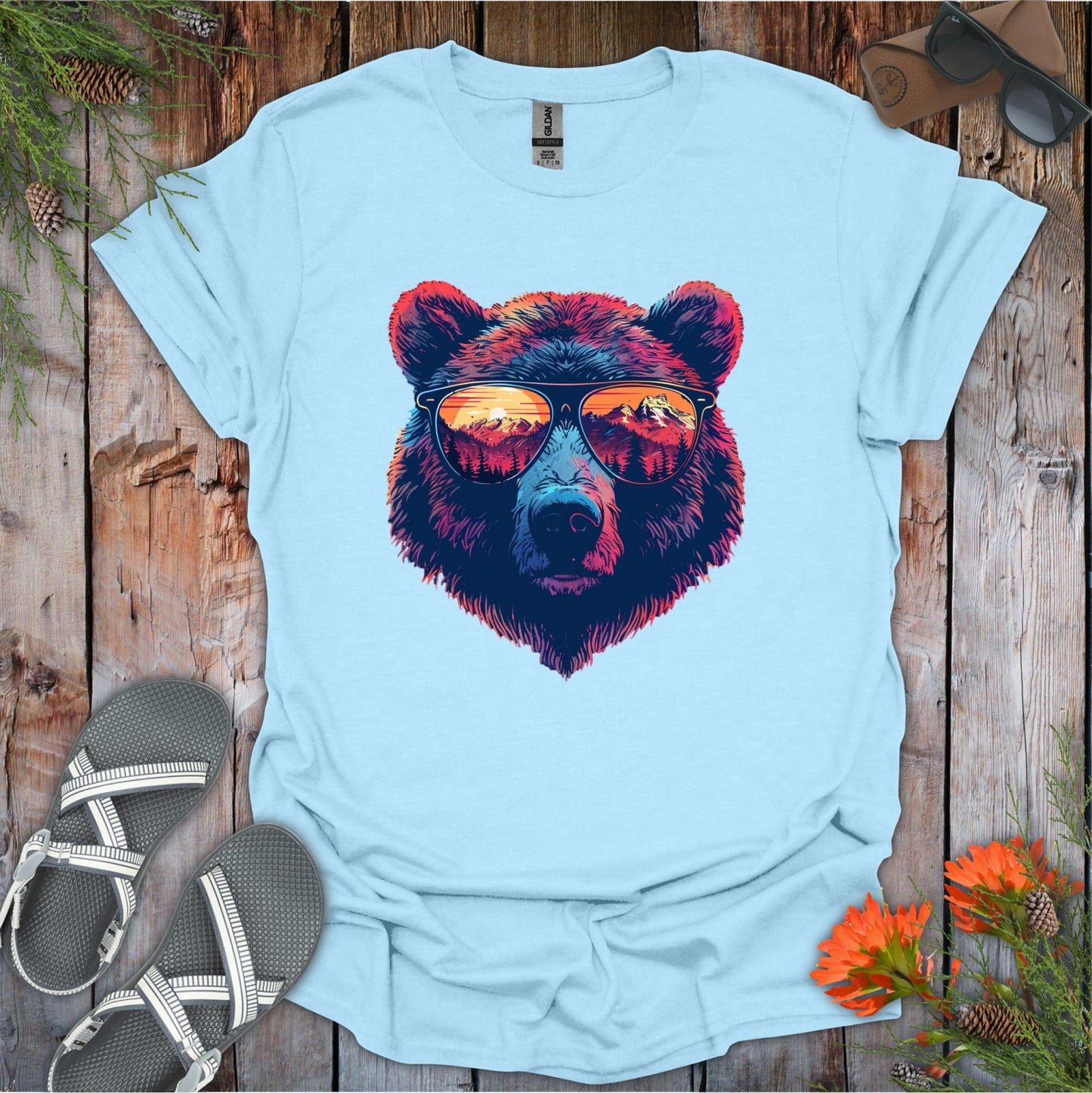 Sunset Bear T-Shirt