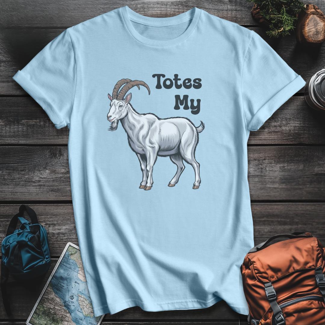 Printify T-Shirt Light Blue / S Totes My Goat T-Shirt