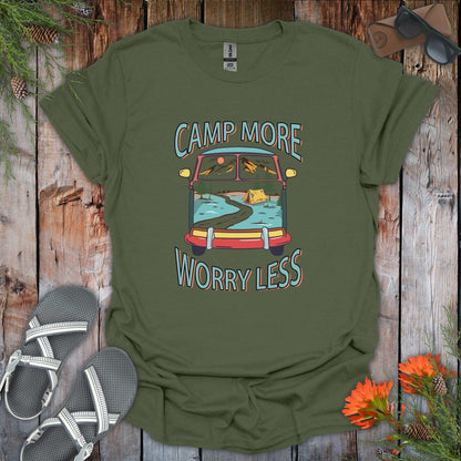 Camp More Worry Less T-Shirt