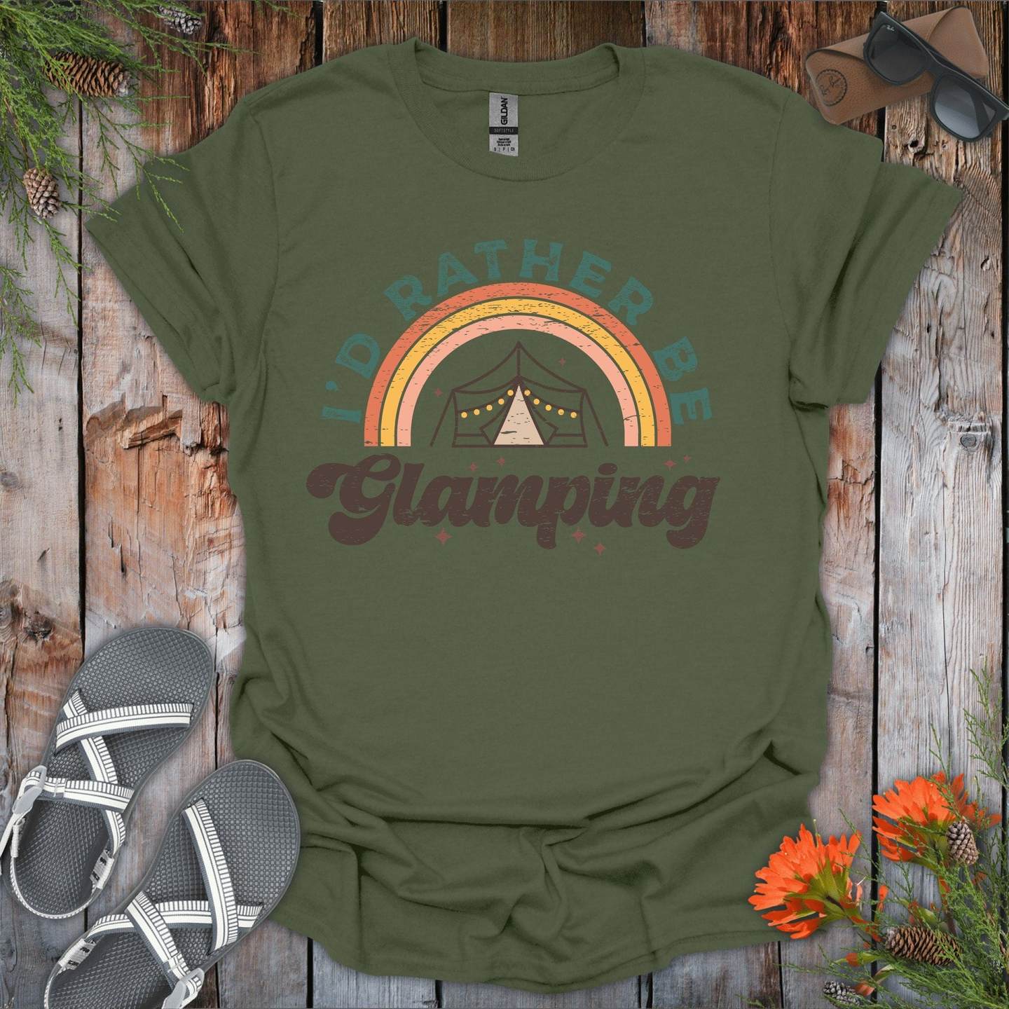 I'd Rather Be Glamping T-Shirt