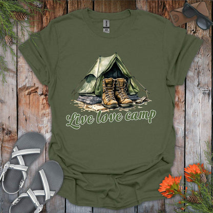 Live, Love, Camp T-Shirt