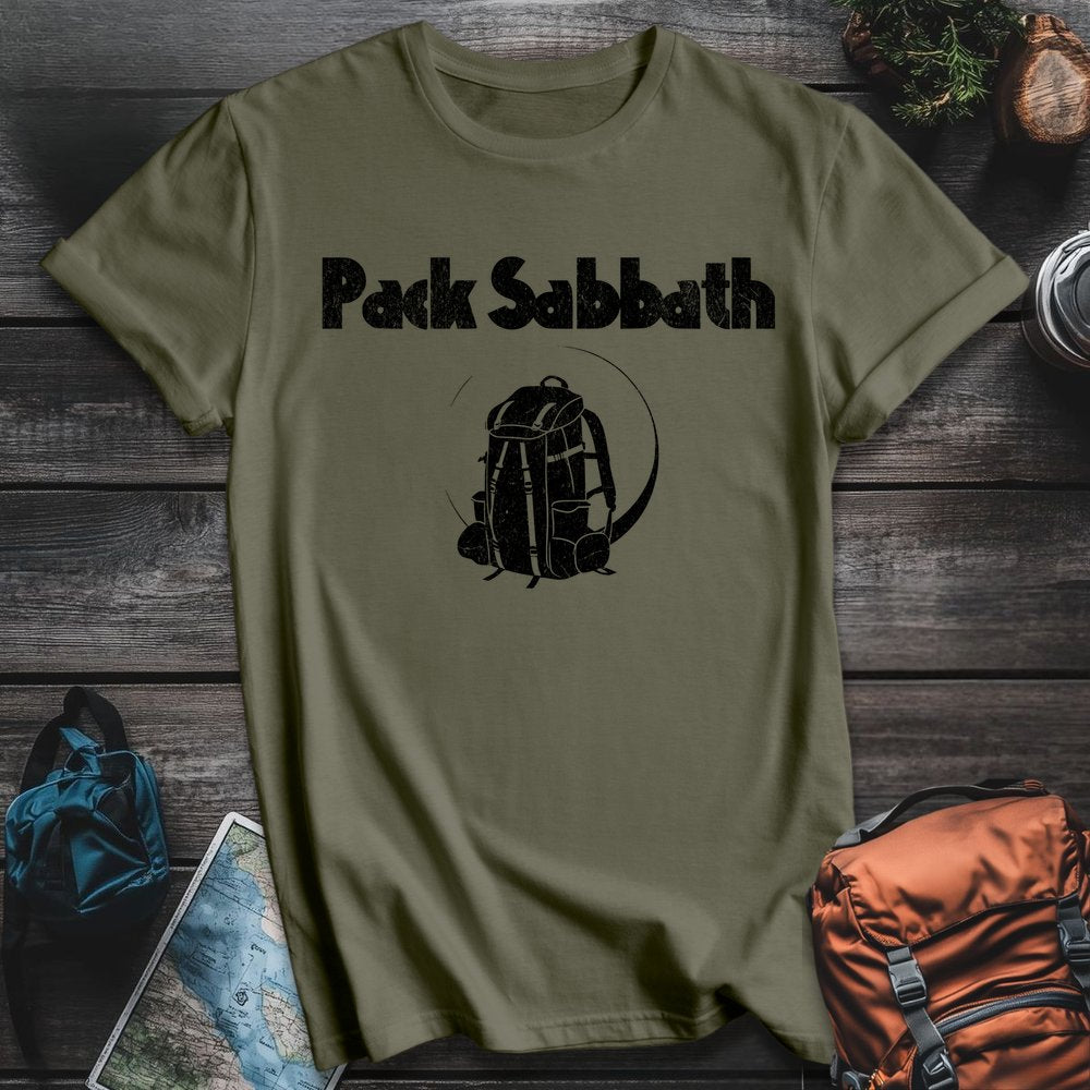 Printify T-Shirt Military Green / S Pack Sabbath T-Shirt
